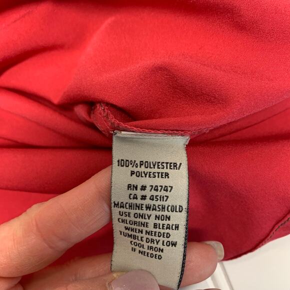 Bob Timberlake Pink Popover Shirt Snap Flap Pockets Sz Large\' - Picture 7 of 8